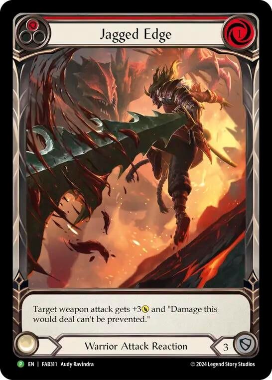 Jagged Edge [FAB311] (Promo)  Cold Foil