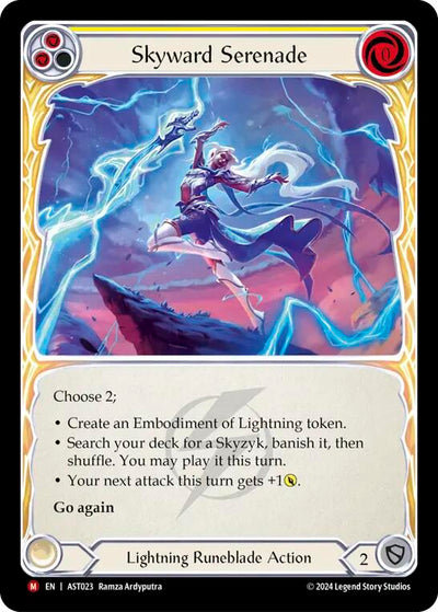 Skyward Serenade [AST023] (Armory Deck: Aurora)  Rainbow Foil