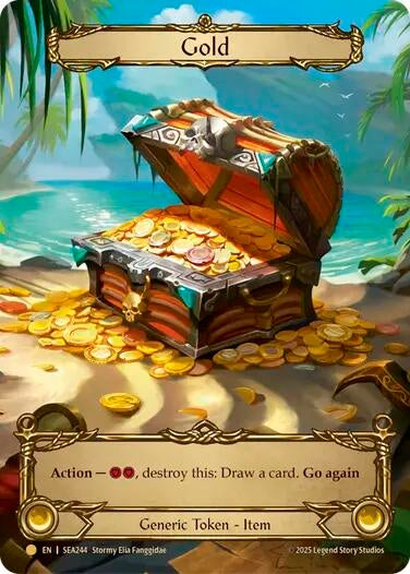 Gold (Marvel) [SEA244] (High Seas) Rainbow Foil