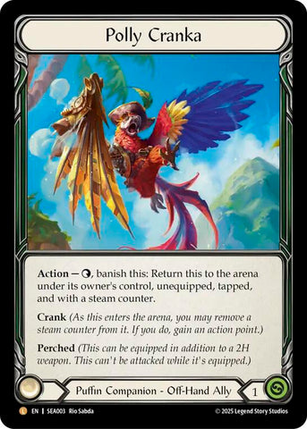 Polly Cranka (Rainbow Foil) [SEA003] (High Seas)  Rainbow Foil