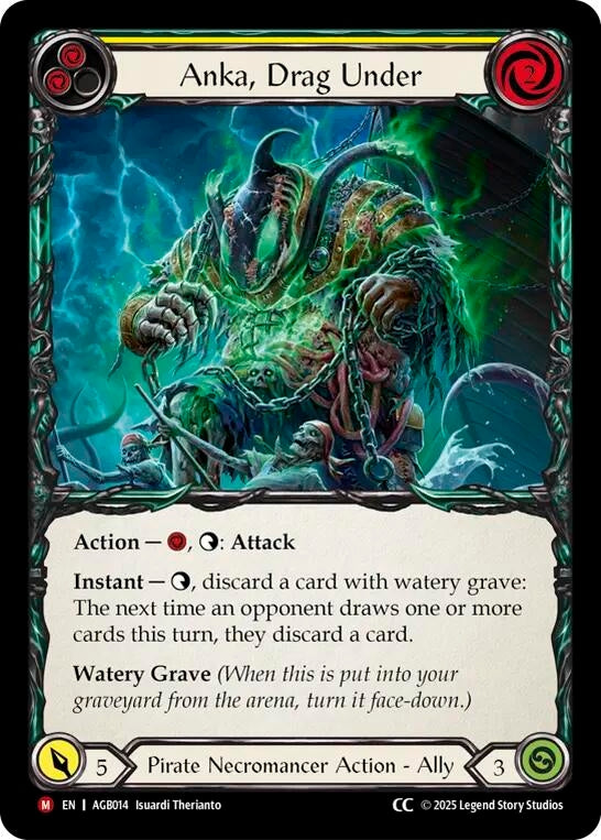 Anka, Drag Under (CC Tag) [AGB014] (Armory Deck: Gravy Bones)