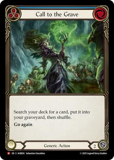 Call to the Grave [AGB026] (Armory Deck: Gravy Bones)