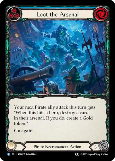Loot the Arsenal (CC Tag) [AGB027] (Armory Deck: Gravy Bones)
