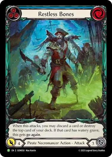 Restless Bones (Blue) (GEM050)