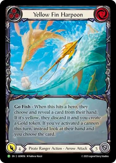 Yellow Fin Harpoon (GEM056)