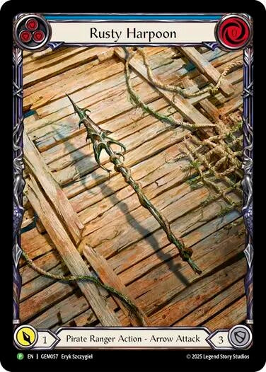 Image for Rusty Harpoon (GEM057) - Flesh and Blood TCG