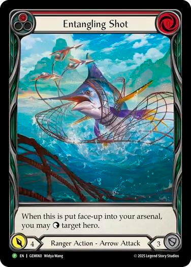Image for Entangling Shot (GEM060) - Flesh and Blood TCG