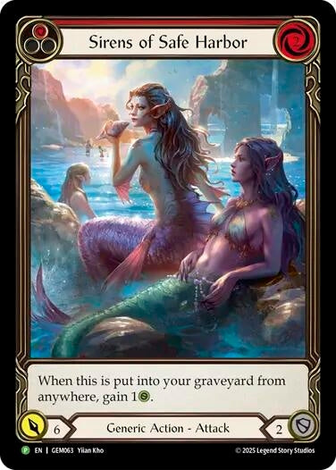 Sirens of Safe Harbor (Red) (GEM063)