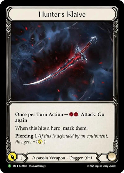 Hunter's Klaive [GEM068] (GEM Pack 2)