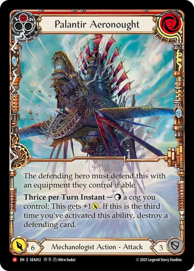 Palantir Aeronought (Extended Art) [SEA012] (High Seas) Rainbow Foil