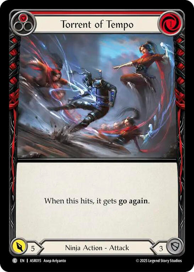 Torrent of Tempo (Red) [ASR015] (Armory Deck: Ira)