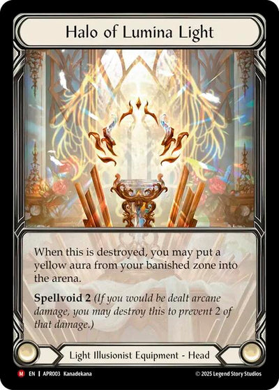 Halo of Lumina Light [APR003] (Armory Deck: Legends Prism)  Cold Foil