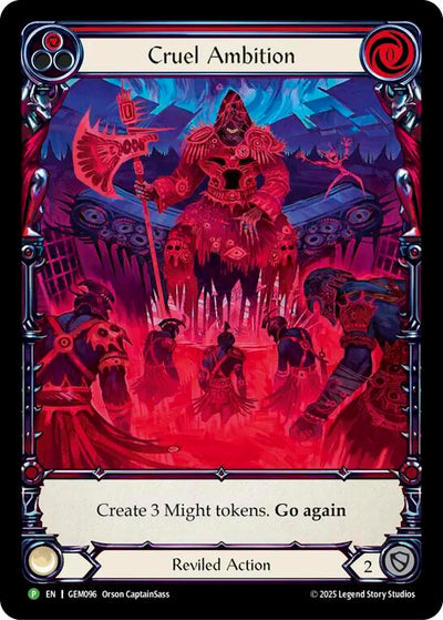 Cruel Ambition [GEM096] (GEM Pack 3)