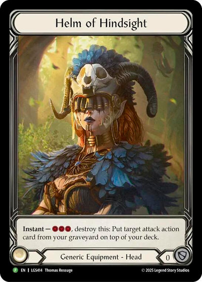 Helm of Hindsight [LGS414] (Promo)  Cold Foil