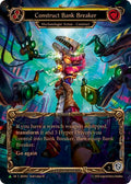 Construct Bank Breaker [JDG052] (Promo)  Cold Foil