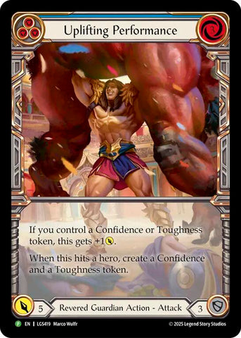 Uplifting Performance [LGS419] (Promo)  Cold Foil