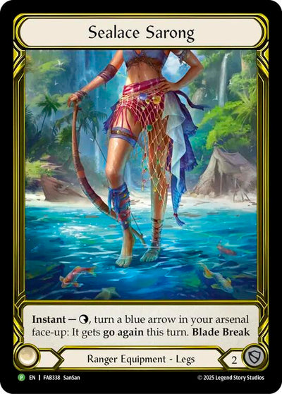 Sealace Sarong (Golden) [FAB338] (Promo)  Cold Foil