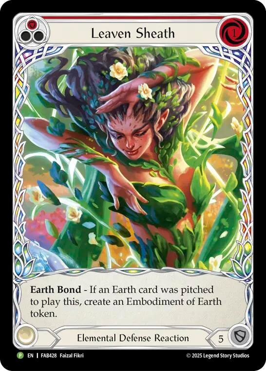 Image for Leaven Sheath - FAB428 (FAB428) (Rainbow Foil) - Flesh and Blood TCG