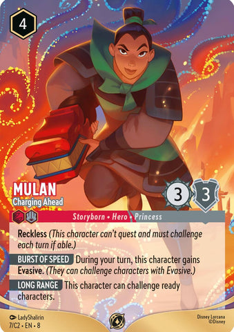 Mulan - Charging Ahead (7) (7) [Promo Cards]
