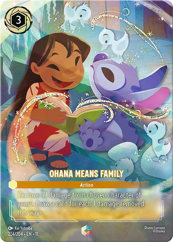 Ohana Means Family (Enchanted) (224/204) [Winterspell]