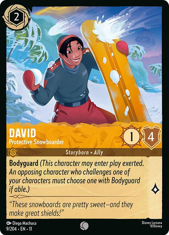David - Protective Snowboarder (9/204) [Winterspell]