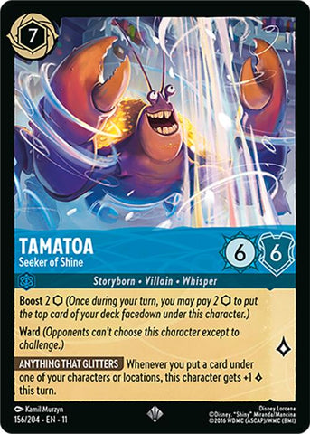 Tamatoa - Seeker of Shine (156/204) [Winterspell]