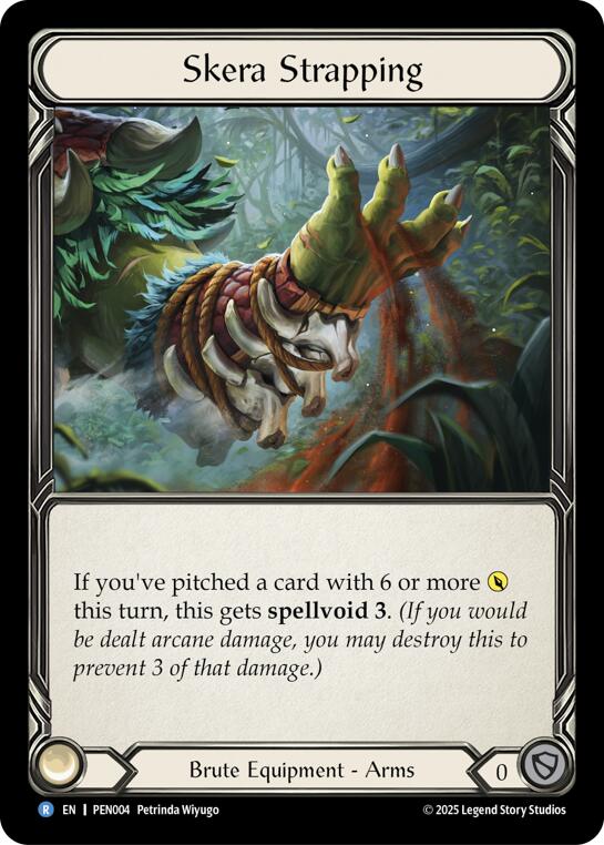 Skera Strapping [PEN004] (Compendium of Rathe)  Cold Foil