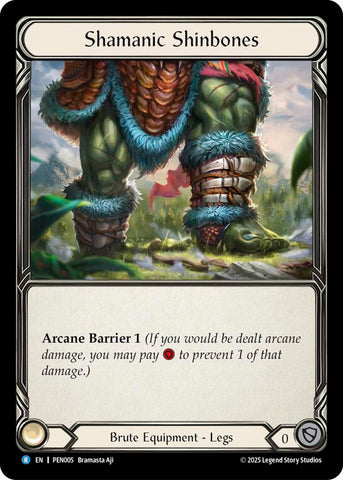 Shamanic Shinbones [PEN005] (Compendium of Rathe)  Cold Foil