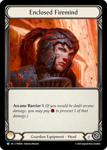 Enclosed Firemind [PEN016] (Compendium of Rathe)  Cold Foil