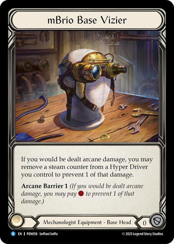 Mbrio Base Vizier [PEN058] (Compendium of Rathe)  Cold Foil