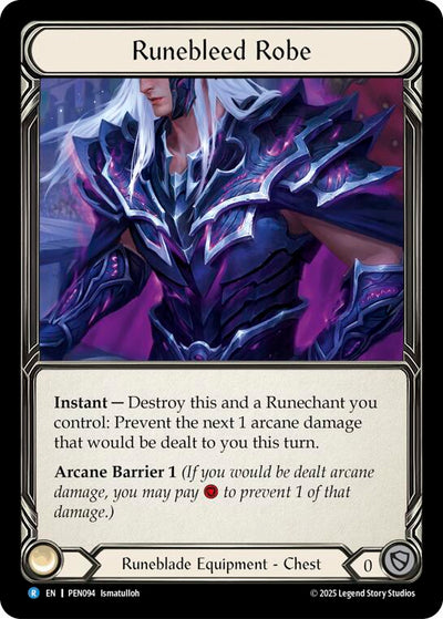 Runebleed Robe [PEN094] (Compendium of Rathe)  Cold Foil