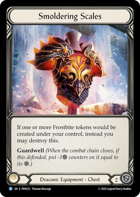 Smoldering Scales [PEN253] (Compendium of Rathe)  Cold Foil