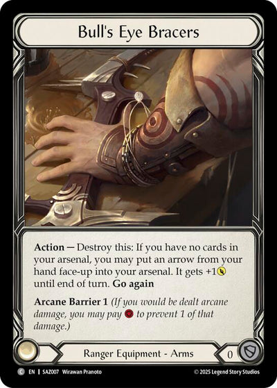Bull's Eye Bracers [SAZ007] (GEM Pack 2)