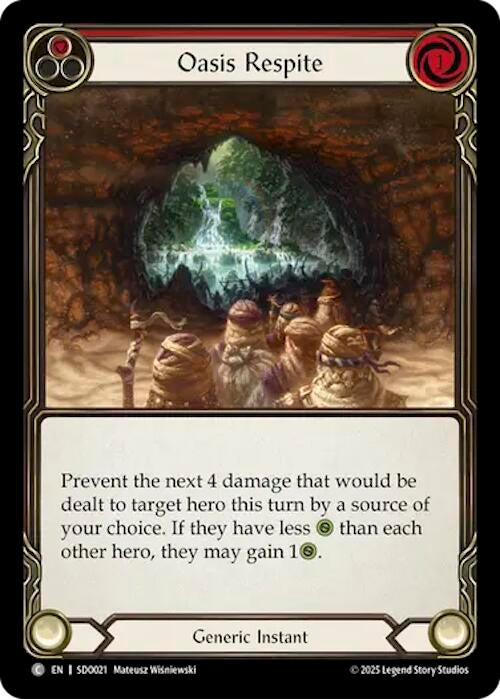 Image for Oasis Respite (SDO021) (SDO021) - Flesh and Blood TCG