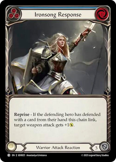 Ironsong Response (Blue) (Regular) [SDO025] (GEM Pack 2)