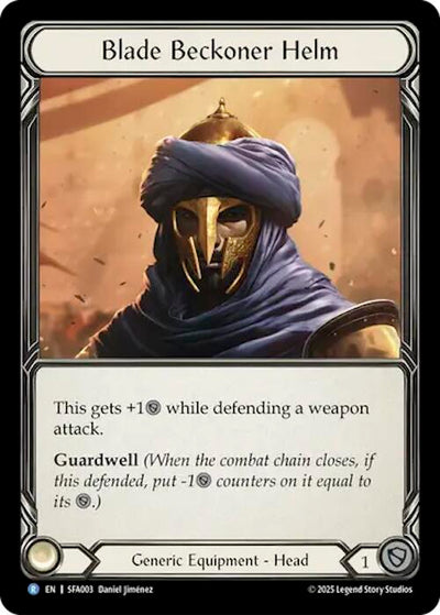 Blade Beckoner Helm [SFA003] (GEM Pack 2)