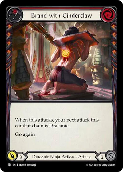 Brand with Cinderclaw (Red) (Regular) [SFA012] (GEM Pack 2)