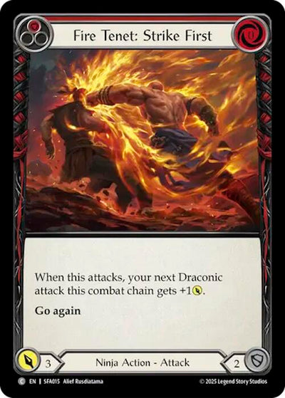 Fire Tenet: Strike First [SFA015] (GEM Pack 2)