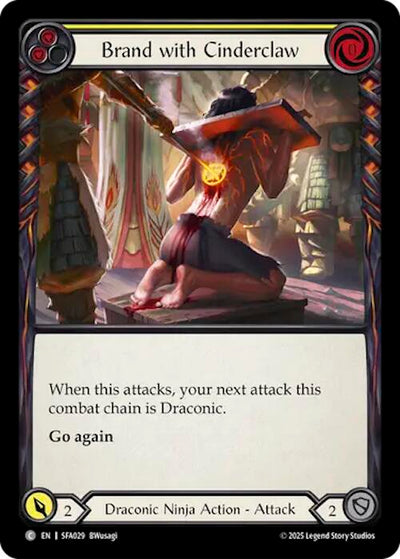 Brand with Cinderclaw (Yellow) (Regular) [SFA029] (GEM Pack 2)