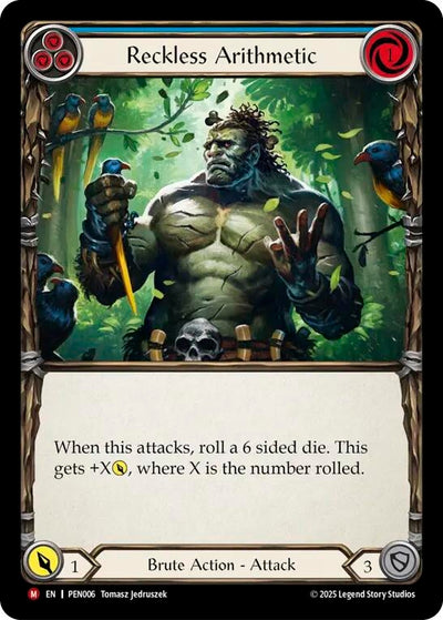 Reckless Arithmetic (Blue) (PEN006)