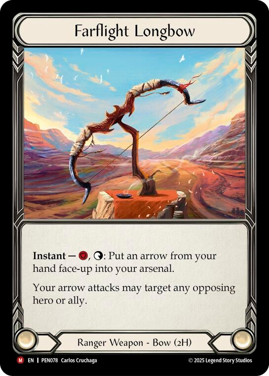 Image for Farflight Longbow (PEN078) - Flesh and Blood TCG