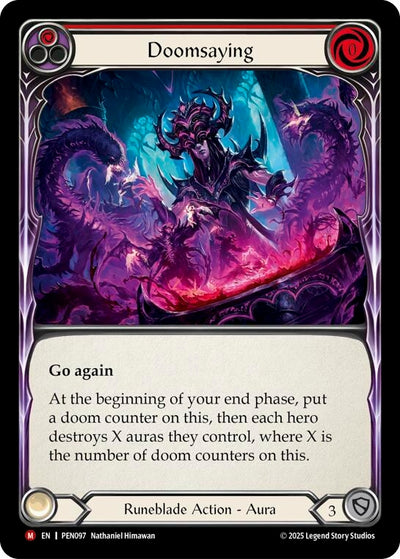 Doomsaying (Red) (PEN097)