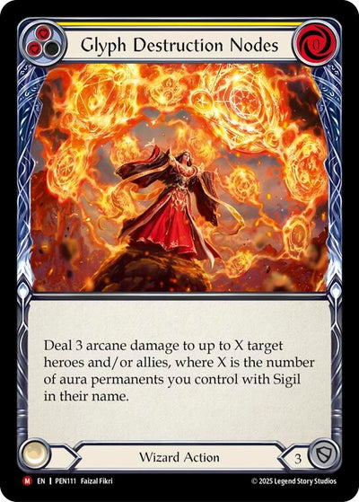 Glyph Destruction Nodes (Yellow) (PEN111)