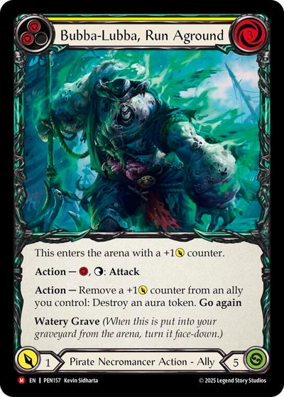 Bubba Lubba Run Aground (Yellow) (PEN157)