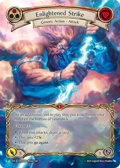 Enlightened Strike (Marvel) (ANQ000) Cold Foil
