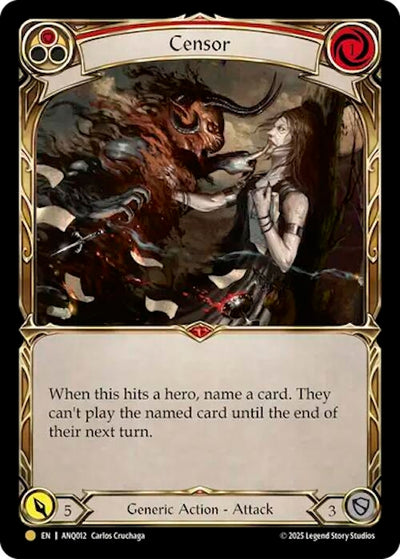 Censor (ANQ012) Cold Foil