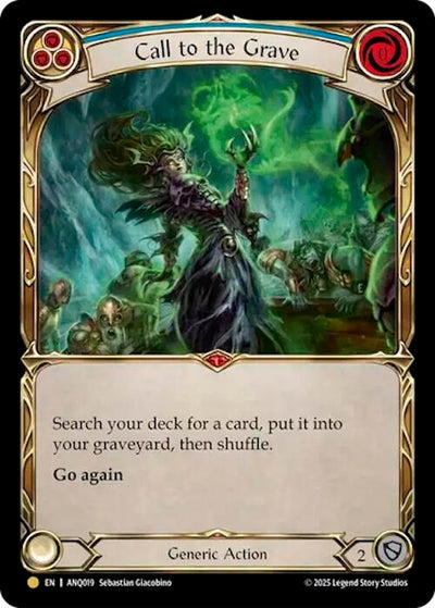 Call To The Grave (ANQ019) Cold Foil