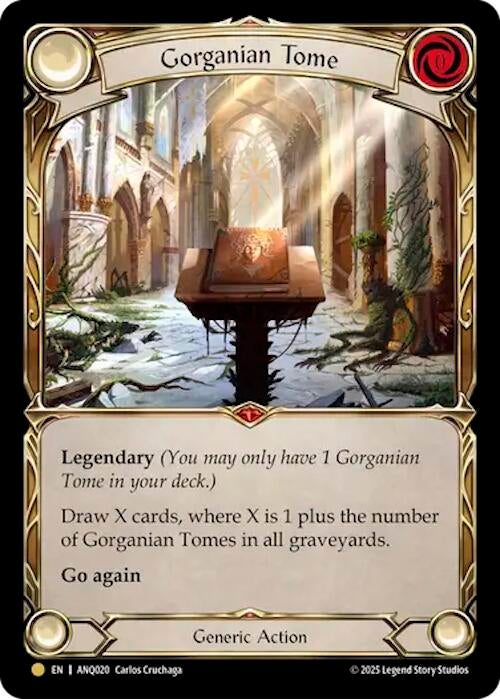 Image for Gorganian Tome (ANQ020) (ANQ020) - Flesh and Blood TCG