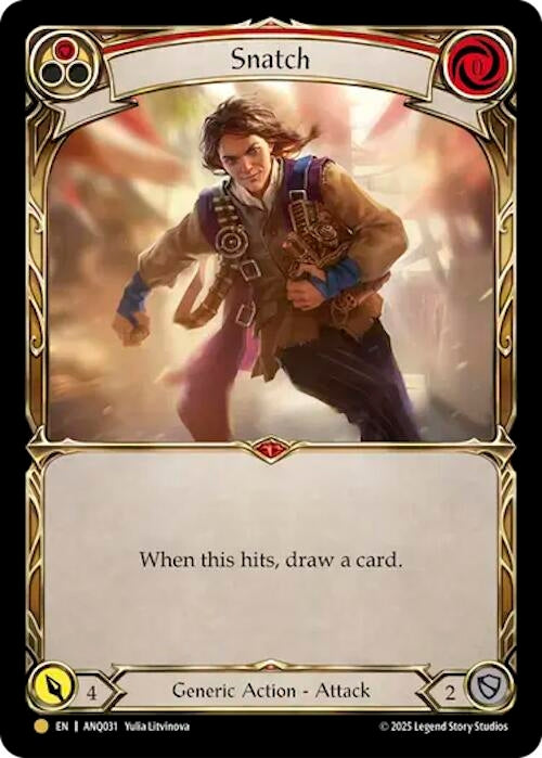 Image for Snatch (Red) (ANQ031) (ANQ031) - Flesh and Blood TCG