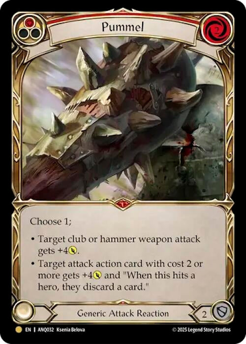 Image for Pummel (Red) (ANQ032) (ANQ032) - Flesh and Blood TCG